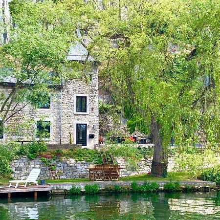Pieds Dans L'Eau Private Wellness Bordure De Meuse Villa Lustin Buitenkant foto
